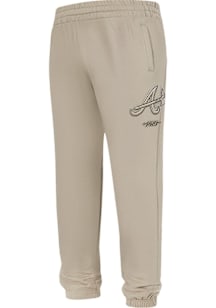 Pro Standard Atlanta Braves Toddler Tan Neutral Bottoms Sweatpants