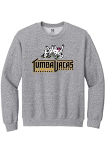 Summit Sportswear Wichita Wind Surge Mens Grey Primary Copa Long Sleeve Crew Sweatshirt