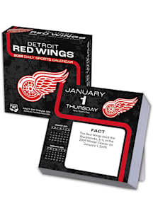 Detroit Red Wings 2026 Boxed Daily Calendar
