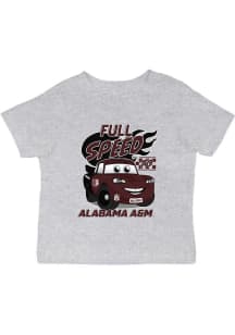 Vive La Fete Alabama A&amp;M Bulldogs Infant Full Speed Short Sleeve T-Shirt Grey
