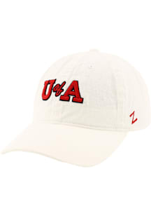 Zephyr Arizona Wildcats Vintage Scholarship Adjustable Hat - White