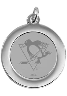 CSI Pittsburgh Penguins Silver Pendant Womens Necklace