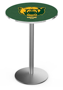 Baylor Bears Stainless Round Base Pub Table