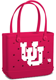 Utah Utes Red Medium Bogg Bag Tote