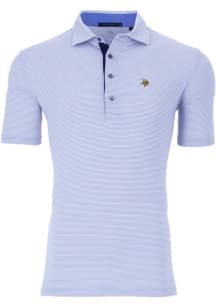 Greyson Minnesota Vikings Mens Purple Saranac Short Sleeve Polo