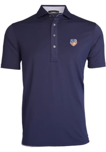 Greyson FC Cincinnati Mens Navy Blue Tala Short Sleeve Fashion Polo