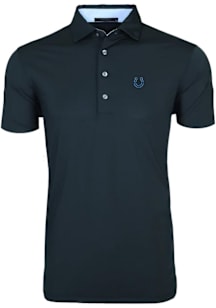 Greyson Indianapolis Colts Mens Black Tala Short Sleeve Fashion Polo