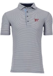 Greyson Oklahoma Sooners Mens Black Saranac Short Sleeve Fashion Polo