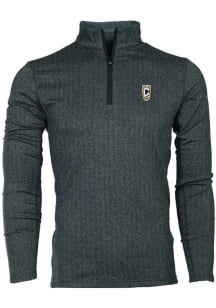 Greyson Columbus Crew Mens Black Tate Long Sleeve Qtr Zip Pullover