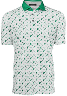 Greyson Philadelphia Eagles Mens White Custom Short Sleeve Fashion Polo