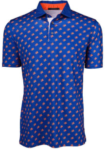 Greyson FC Cincinnati Mens Navy Blue Custom Short Sleeve Fashion Polo