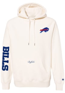 Greyson Buffalo Bills Mens White Fireside Custom Long Sleeve Hoodie