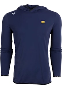 Greyson Michigan Wolverines Mens Blue Colorado Long Sleeve Hoodie