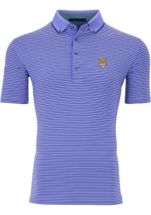 Greyson LSU Tigers Mens Purple Wassaw Short Sleeve Fashion Polo