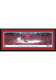 Blakeway Panoramas Florida Panthers 2025 NHL Stanley Cup Champions Deluxe Framed Posters