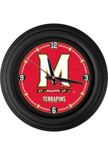 Black Maryland Terrapins Traditional Wall Clock