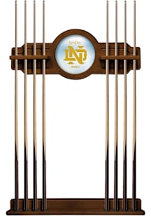 Notre Dame Fighting Irish Vintage Solid Wood Cue Rack Pool Table