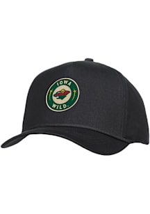 Colosseum Iowa Wild 5-Panel Rope Adjustable Hat - Black