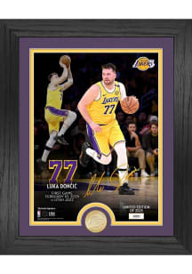Luka Doncic Los Angeles Lakers Bronze Coin Plaque