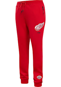 Pro Standard Detroit Red Wings Mens Red Classic Chenille Sweatpants