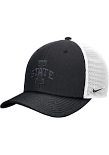 Nike Iowa State Cyclones Iowa State Blackout Trucker Adjustable Hat - Black