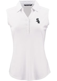 Cutter and Buck Chicago White Sox Womens White Forge Eco Polo Shirt