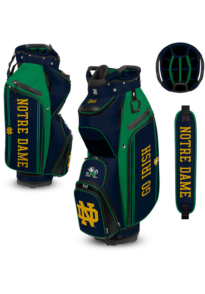 Notre dame cart golf bag sale