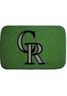 Colorado Rockies 4x6 MVP Authentic Sports Turf Interior Rug - Green