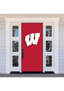 Red Wisconsin Badgers 36&quot; x 80&quot; Banner