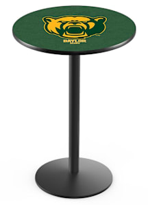 Baylor Bears Black Round Base Pub Table