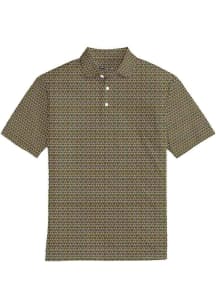 Onward Reserve Missouri Tigers Mens Black All Over Print Short Sleeve Fashion Polo