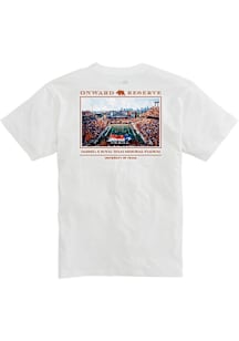 Onward Reserve Texas Longhorns White Custom Short Sleeve T Shirt