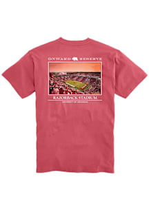 Onward Reserve Arkansas Razorbacks Red Custom Short Sleeve T Shirt