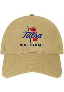 Tulsa Golden Hurricane Volleyball Twill Adjustable Hat - Gold