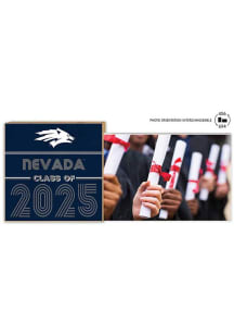 Nevada Wolf Pack Class of 2025 unique photo frame Picture Frame - Navy Blue