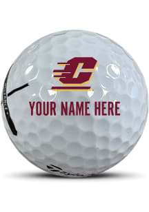 Central Michigan Chippewas Custom team logo Golf Balls