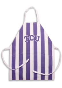 TCU Horned Frogs Vintage Striped Tailgate BBQ Apron