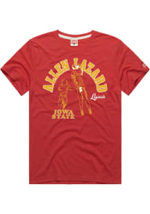 Allen Lazard Iowa State Cyclones Red Football Short Sleeve Fashion Player T Shirt