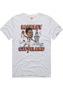 Cleveland Cavaliers Grey Homage SIGNATURE Short Sleeve Fashion Player T Shirt
