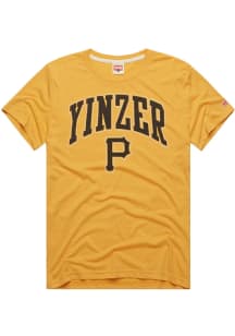 Homage Pittsburgh Pirates Gold Yinzer Short Sleeve Fashion T Shirt