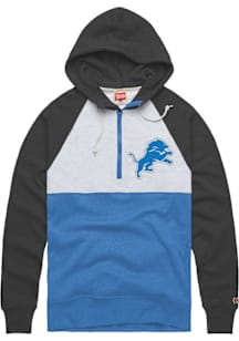 Homage Detroit Lions Mens Blue Power Fashion Hood