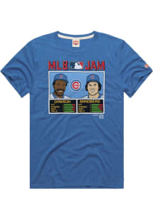 Andre Dawson Chicago Cubs Blue MLB Jam Short Sleeve Fashion Player T Shirt