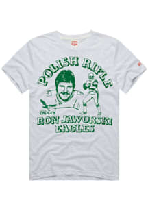 Ron Jaworski Philadelphia Eagles Ash Polish Rifle Short Sleeve Fashion Player T Shirt