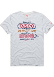 Homage Chicago White Sox White Disco Demolition Short Sleeve Fashion T Shirt