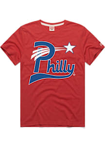 Homage Philadelphia Phillies Red Stars Short Sleeve Fashion T Shirt
