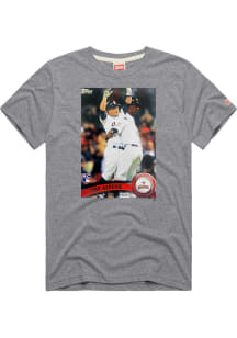 Jose Altuve Houston Astros Grey Player Card Short Sleeve Fashion Player T Shirt