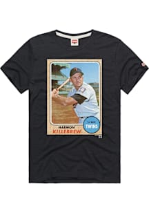 Harmon Killebrew Minnesota Twins Black Player Card Short Sleeve Fashion Player T Shirt