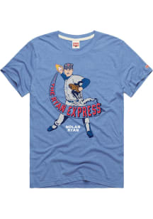 Nolan Ryan Texas Rangers Light Blue Player Portrait Short Sleeve Fashion Player T Shirt