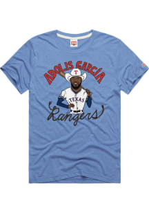 Adolis Garcia Texas Rangers Light Blue Player Portrait Short Sleeve Fashion Player T Shirt