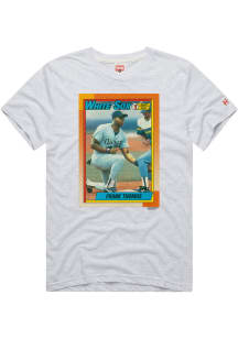 Frank Thomas Chicago White Sox White Player Card Short Sleeve Fashion Player T Shirt